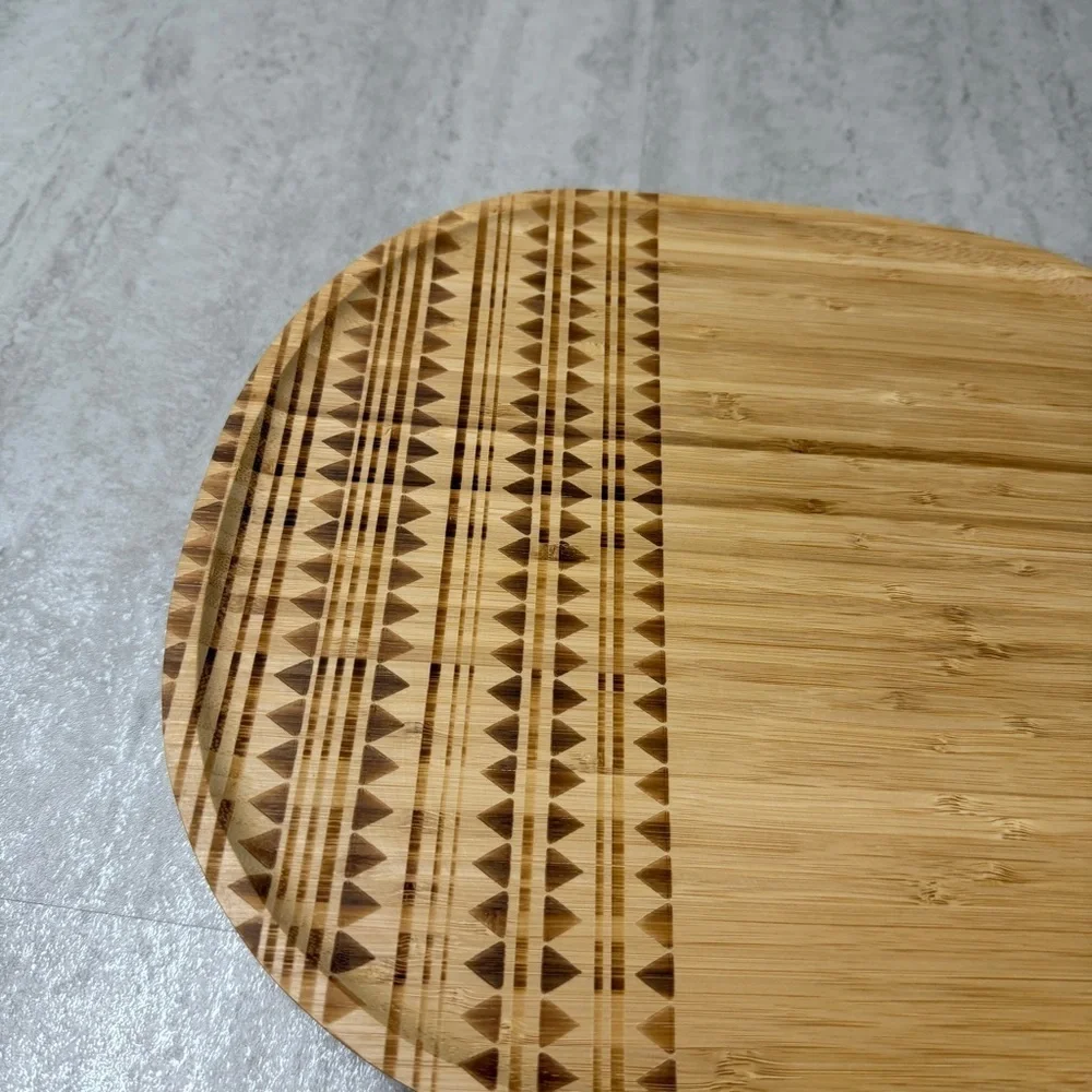 Gibson Home serving tray wooden serving platter
